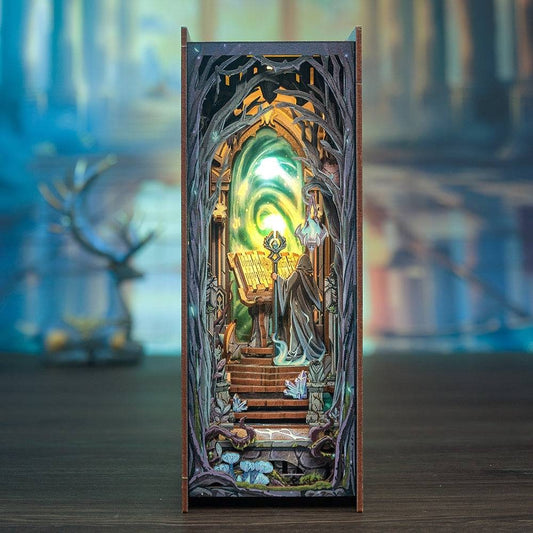 Wizard-Themed Book Nook Kit (Magic Alley DIY Guide)