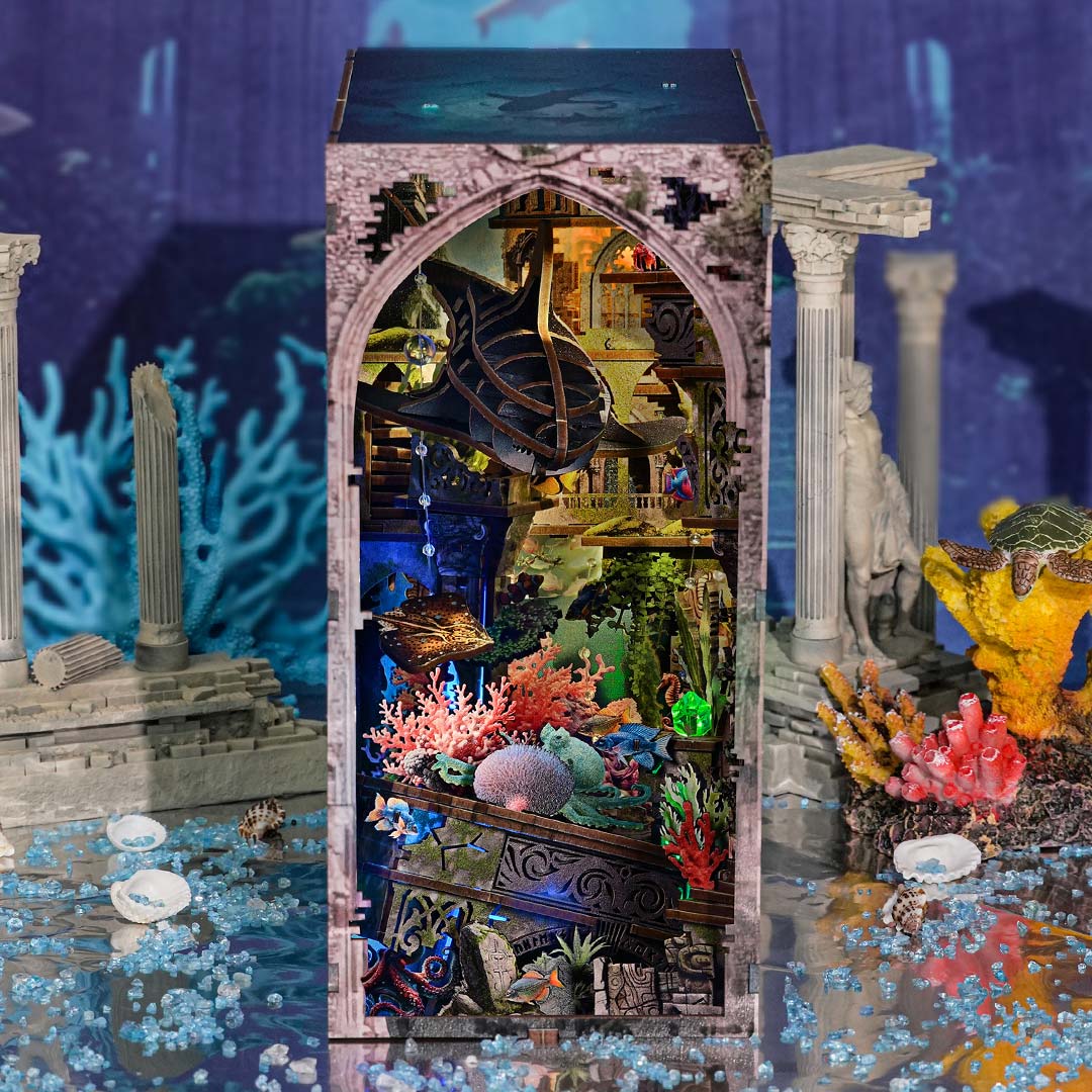 (Sold Out) Lost City of Atlantis DIY Book Nook Kit