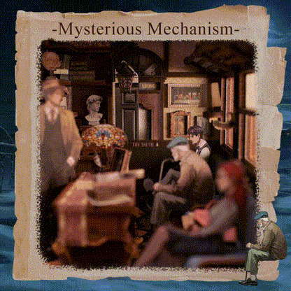 Train Mystery DIY Wooden Book Nook Kit