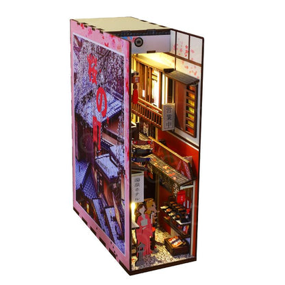 Sakura Alley 3D Wooden Book Nook Kit