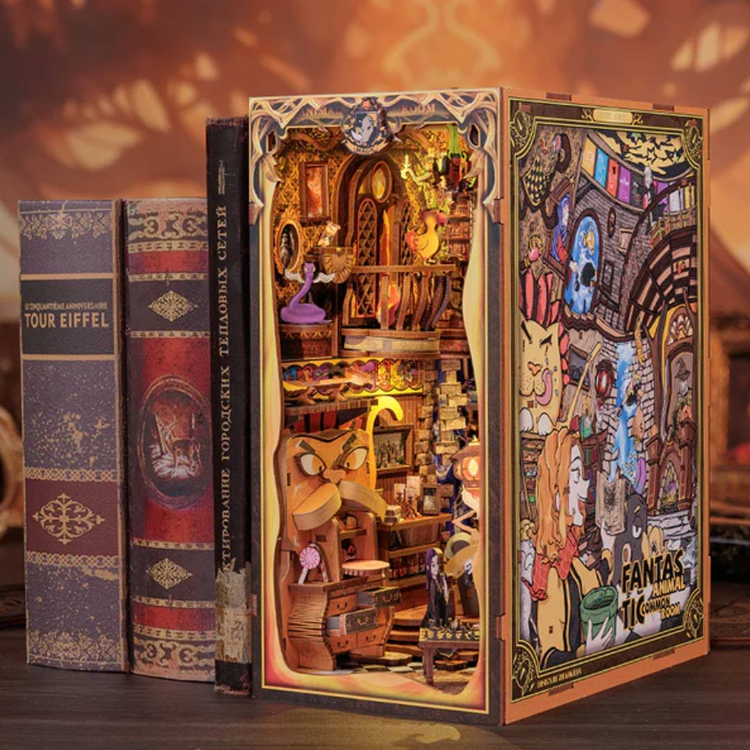 Fantastic Animal Common Room  DIY Book Nook Kit