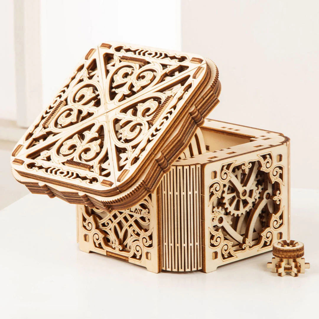 (Sold Out) Jewelry Box Wooden Mechanical 3D Puzzles