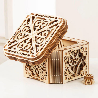(Sold Out) Jewelry Box Wooden Mechanical 3D Puzzles