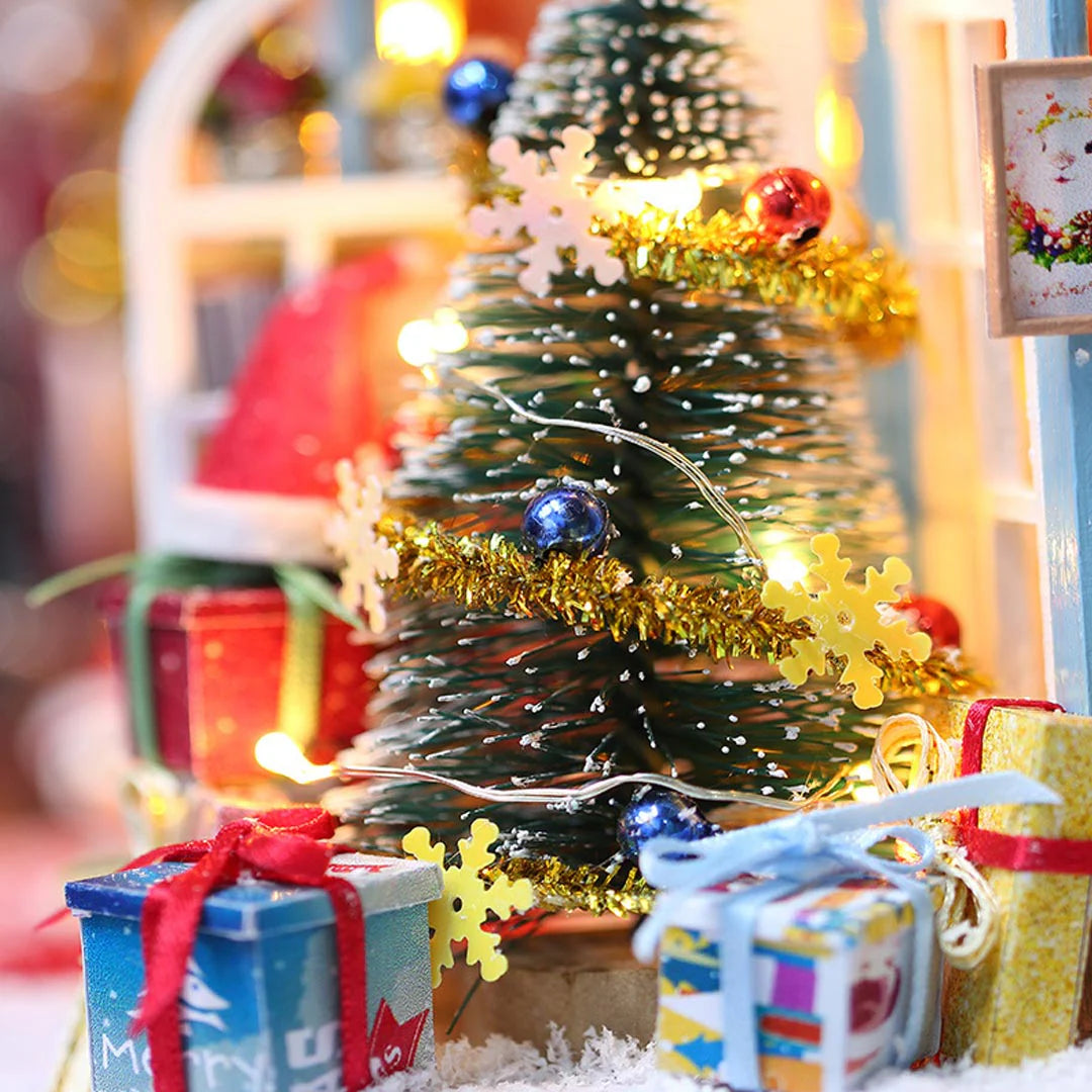 Christmas Night – DIY Miniature House Kit