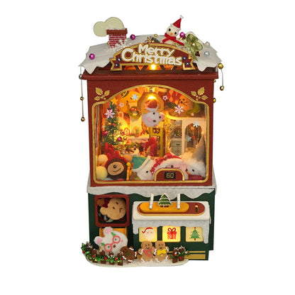 (Sold Out) Merry Christmas Claw Machine – DIY Wooden Music Box