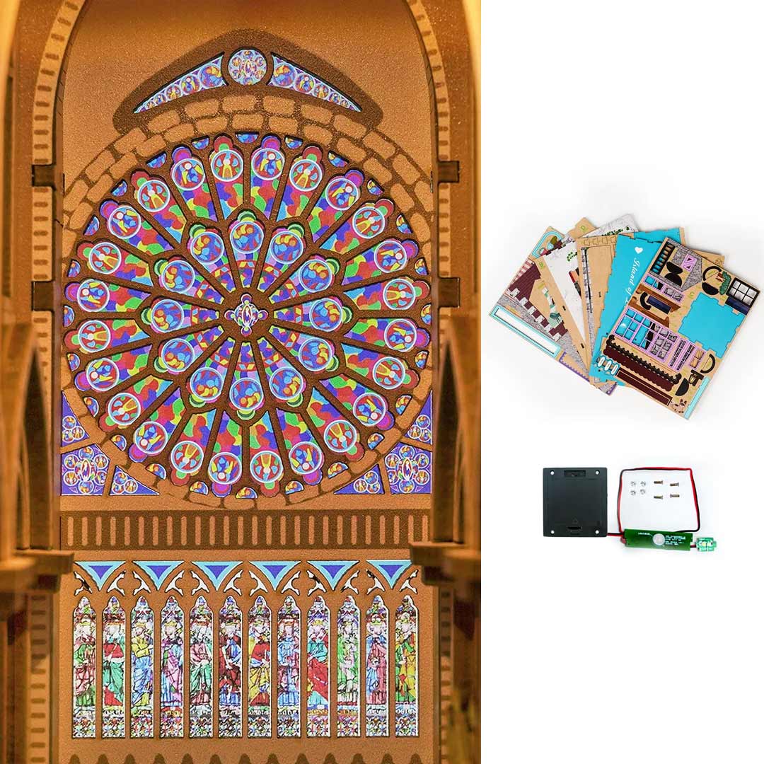 Notre-Dame de Paris Book Nook Kit
