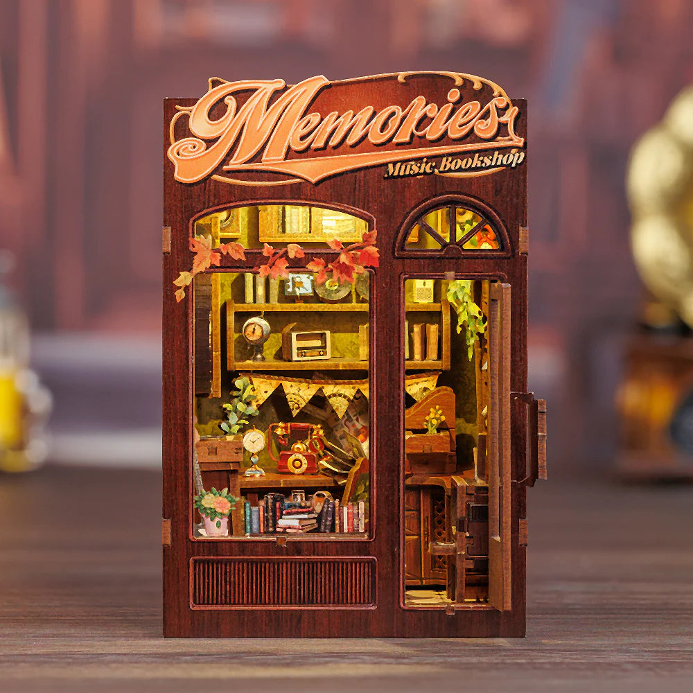 Memories Music Bookshop – DIY Book Nook Kit