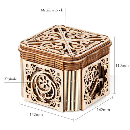 (Sold Out) Jewelry Box Wooden Mechanical 3D Puzzles