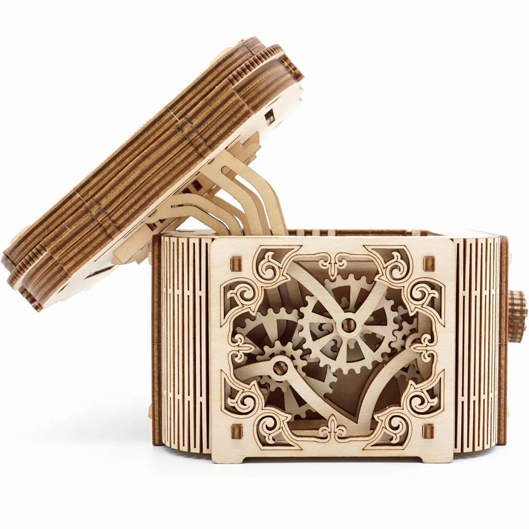 (Sold Out) Jewelry Box Wooden Mechanical 3D Puzzles