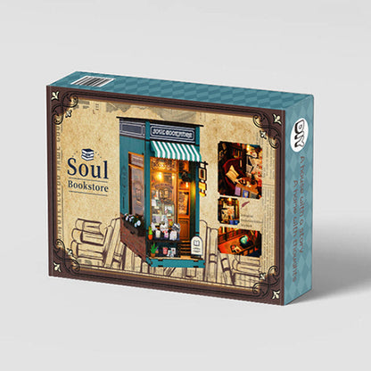Soul Bookstore DIY Book Nook Shelf Insert