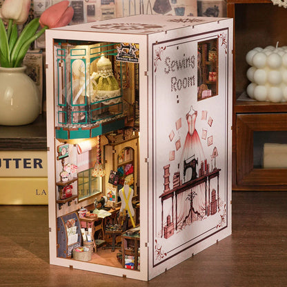 (Sold Out) Sewing Room – DIY Book Nook Shelf Insert