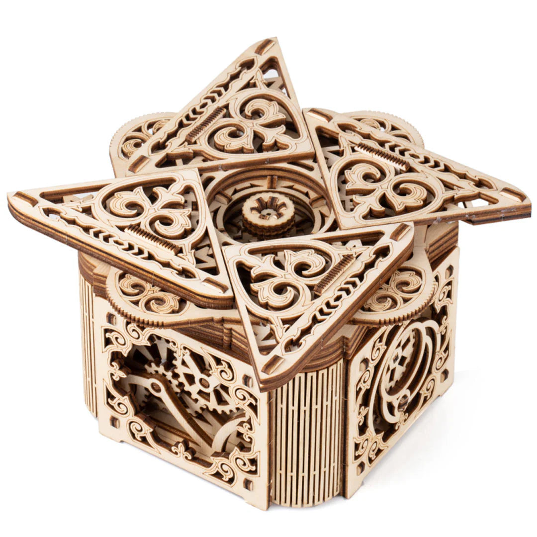(Sold Out) Jewelry Box Wooden Mechanical 3D Puzzles