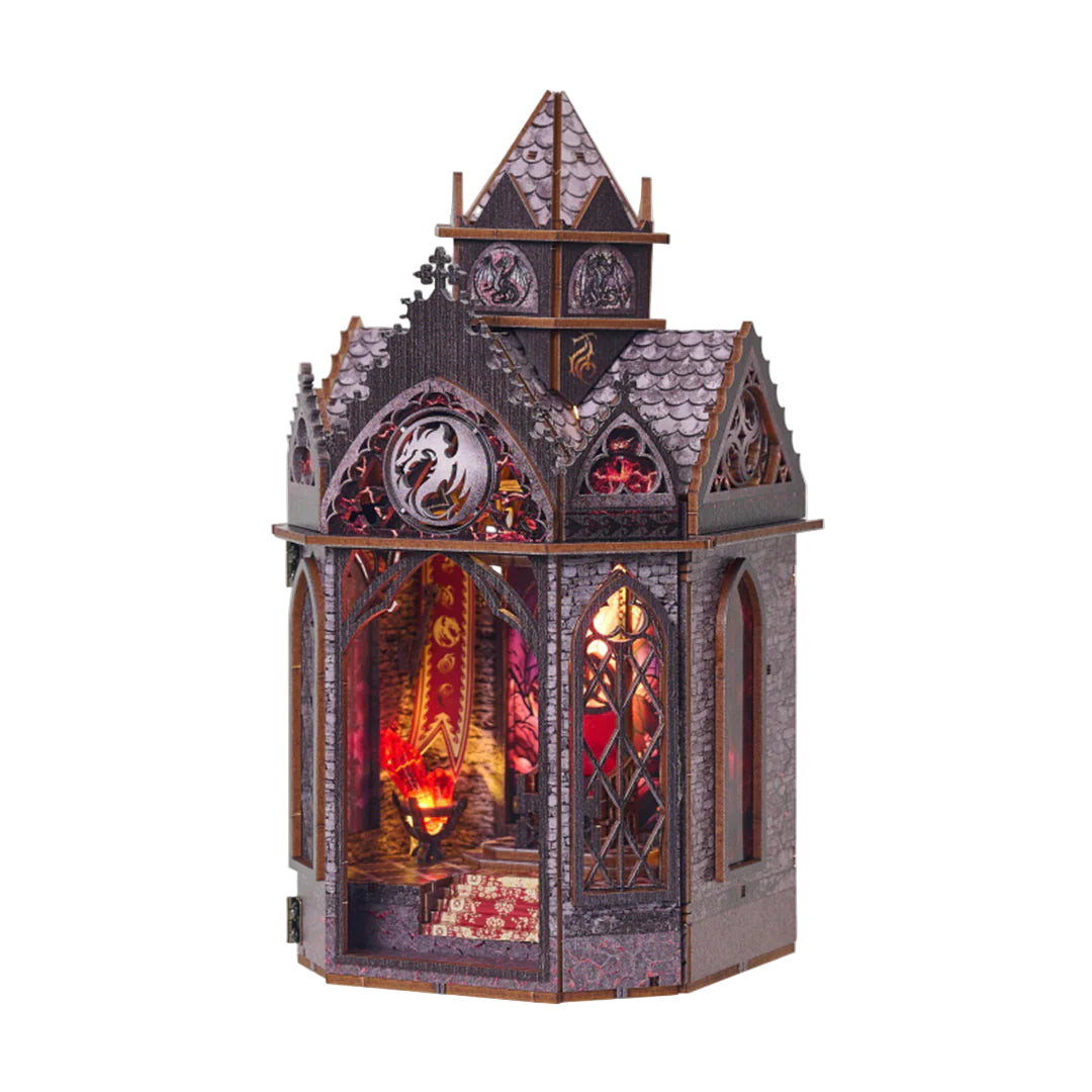 Dragon Wing Book Nook Flame throne – DIY Book Nook Shelf Insert