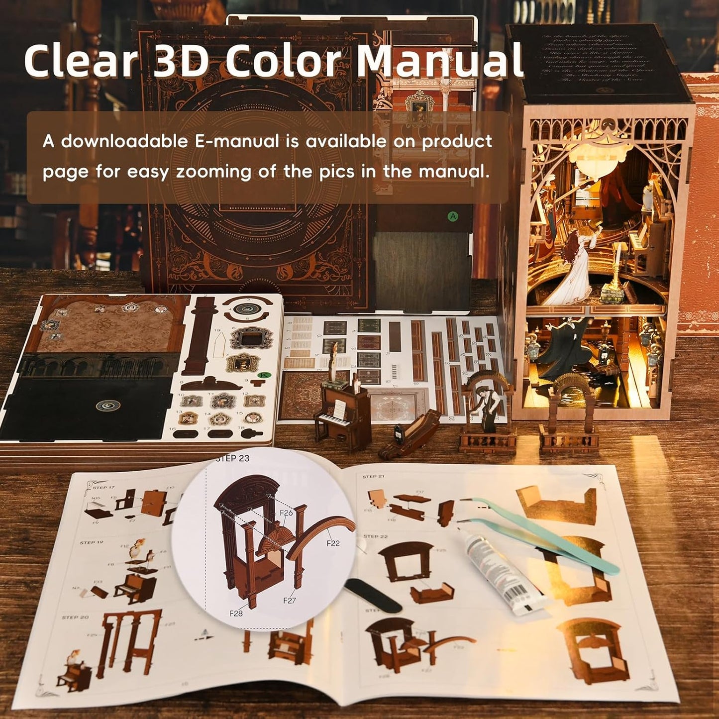 Phantom of The Opera – DIY Book Nook Kit