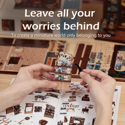Journey Trace Bookshop – DIY Book Nook Kit
