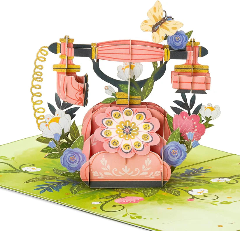 3D Pop-Up Flower Card – A Card That Becomes a Keepsake