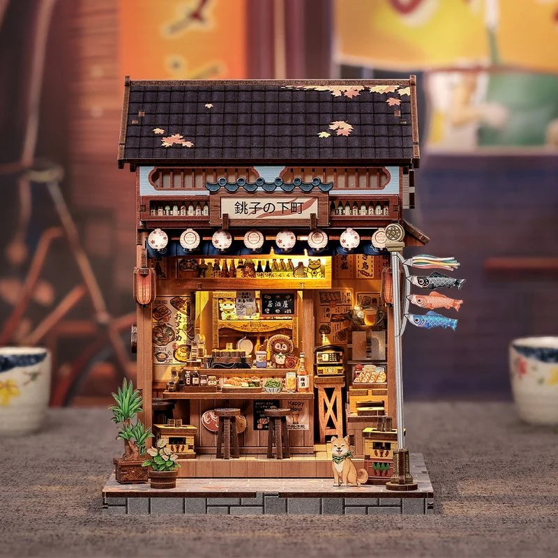 Japanese Chōshi no Shitamachi – DIY Miniature House Kit
