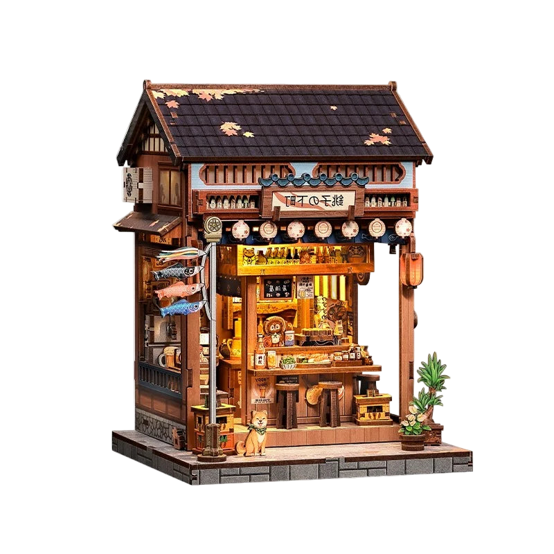 Japanese Chōshi no Shitamachi – DIY Miniature House Kit