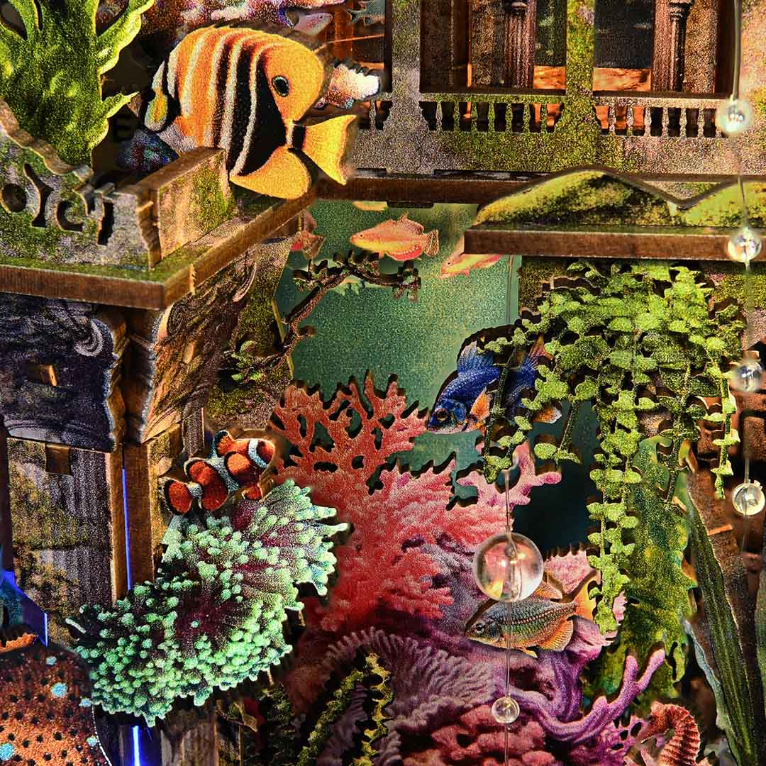 (Sold Out) Lost City of Atlantis DIY Book Nook Kit