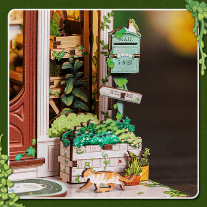 Green Life Bookshop – DIY Miniature Book Nook Kit