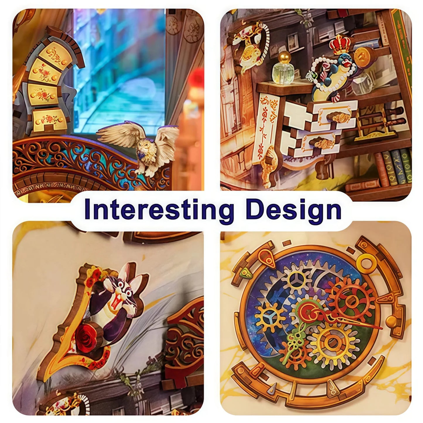 Magical Library – DIY Book Nook Kit
