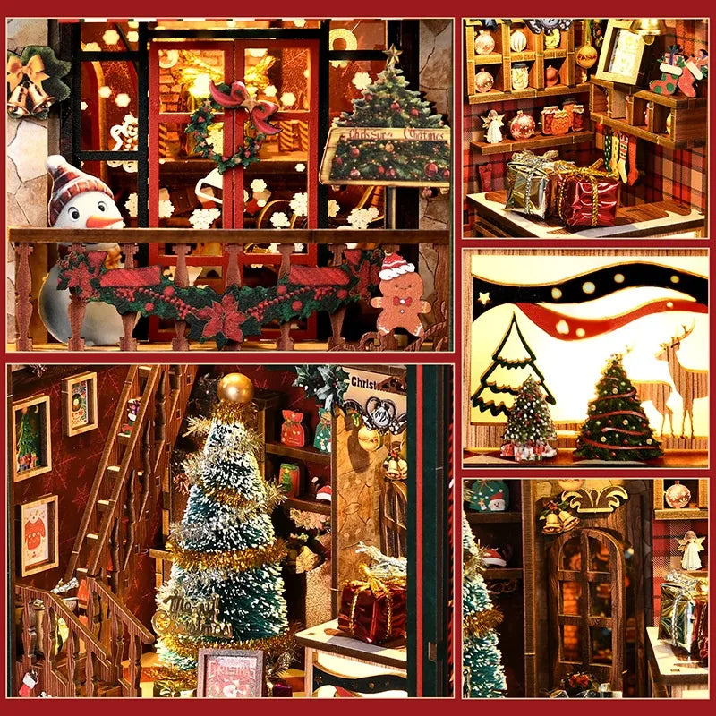 Christmas Shop – DIY Book Nook Kit