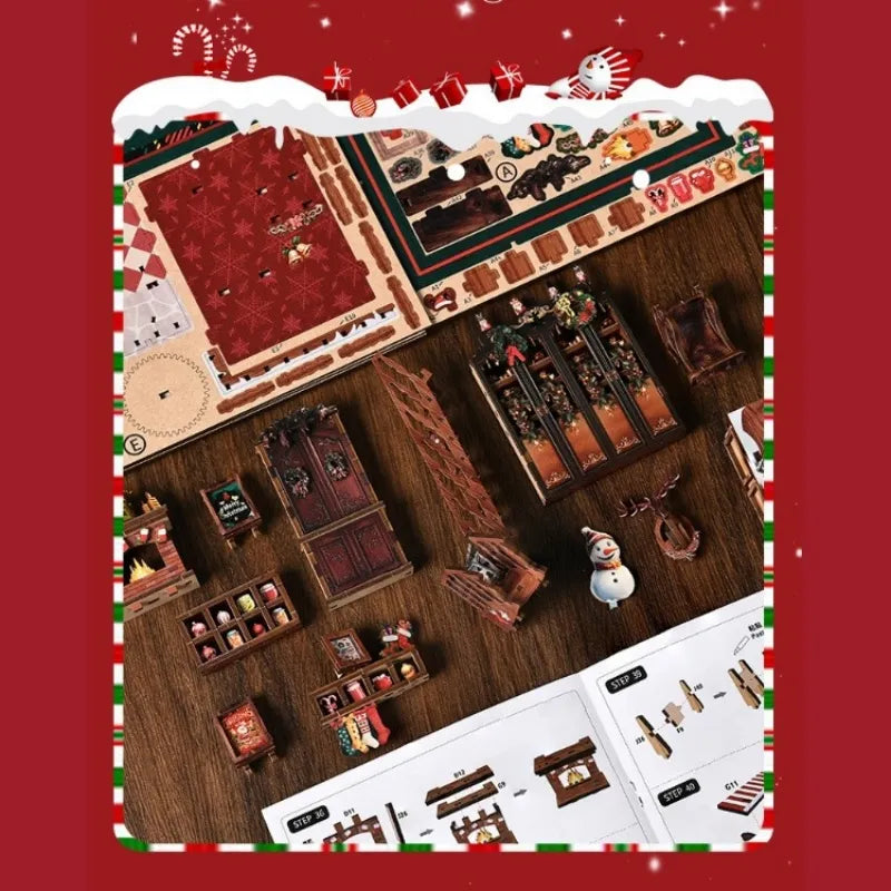 Christmas Shop – DIY Book Nook Kit