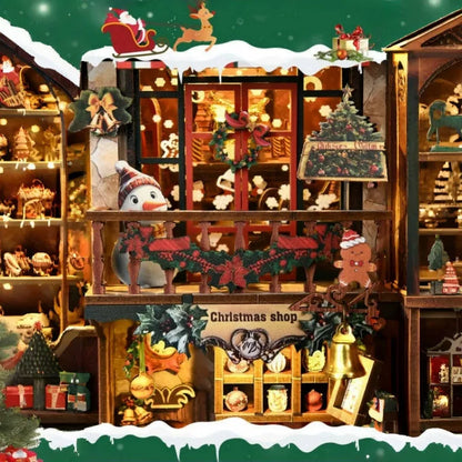 Christmas Shop – DIY Book Nook Kit