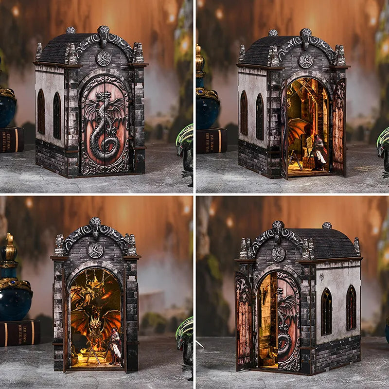 DIY Dragon Wing Book Nook – Dragons Treasure Labyrinth