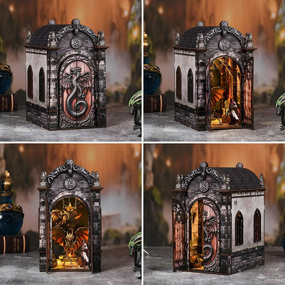 DIY Dragon Wing Book Nook – Dragons Treasure Labyrinth