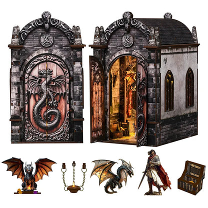 DIY Dragon Wing Book Nook – Dragons Treasure Labyrinth