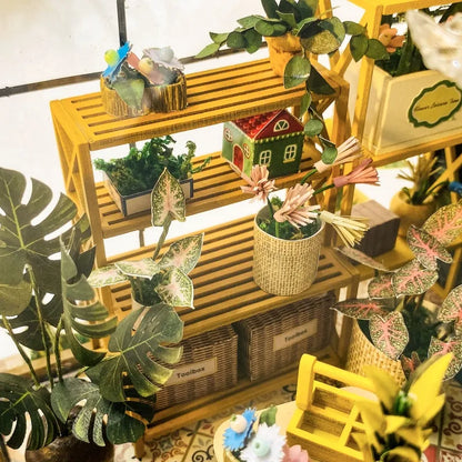 Sunshine Flower House – DIY Book Nook Kit