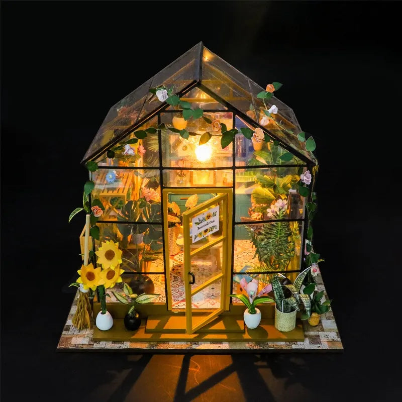 Sunshine Flower House – DIY Book Nook Kit