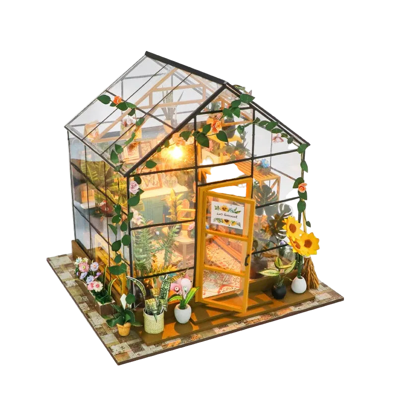 Sunshine Flower House – DIY Book Nook Kit
