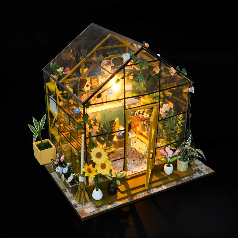 Sunshine Flower House – DIY Book Nook Kit