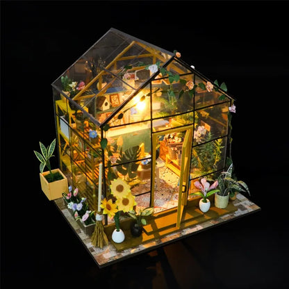 Sunshine Flower House – DIY Book Nook Kit