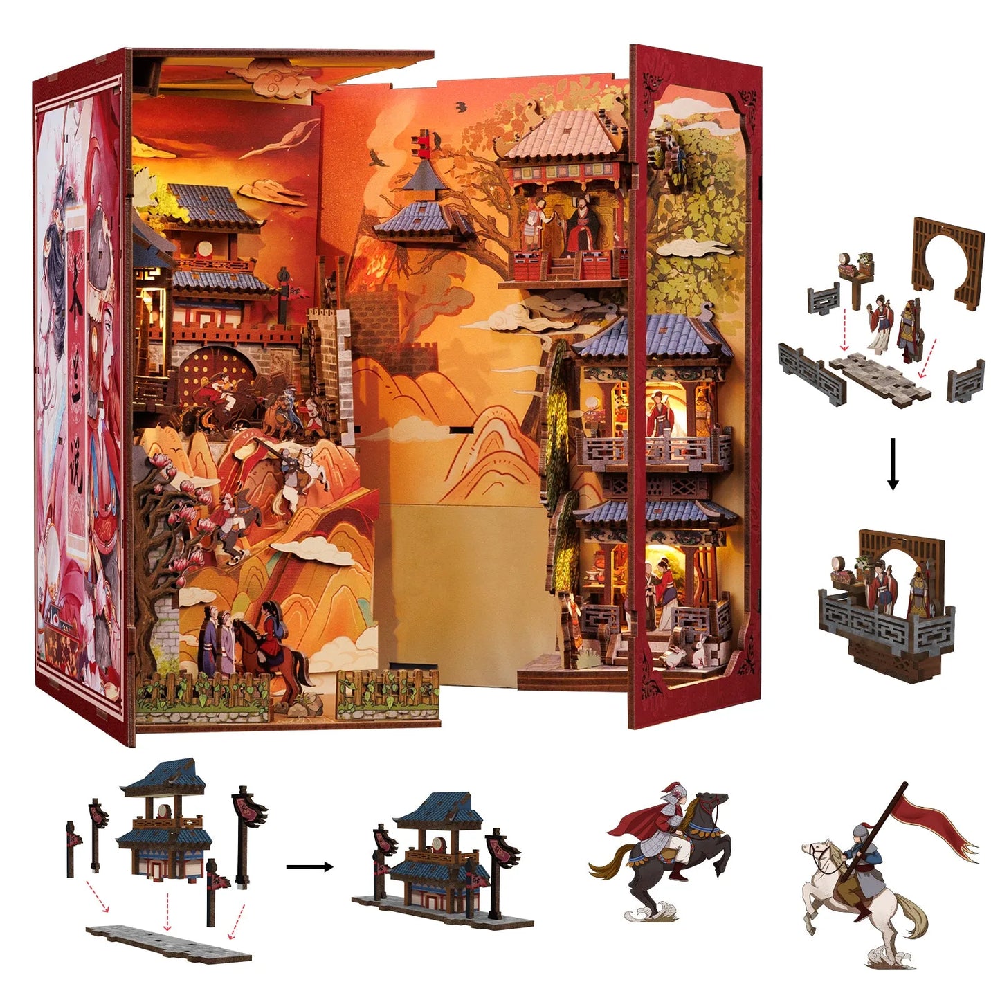 Legend of Mulan: DIY Book Nook Kit
