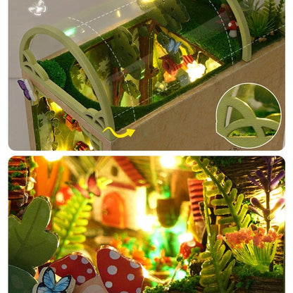 Firefly Forest DIY Crafts Book Nook Bookshelf Insert