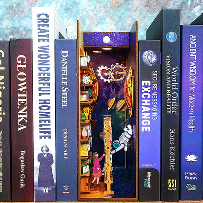 Interstellar Wooden Book Nook Kit