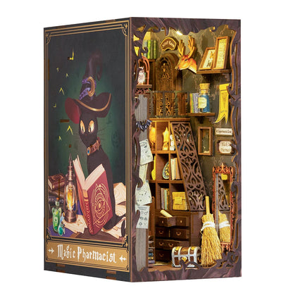 Magic Pharmacist 3D Wooden Puzzle Book Nook Kit