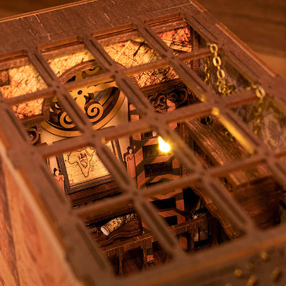 Scholar Dream 3D Wooden Puzzle Book Nook
