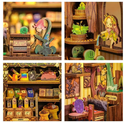 Fantasy Plant Shop – DIY Book Nook Kit