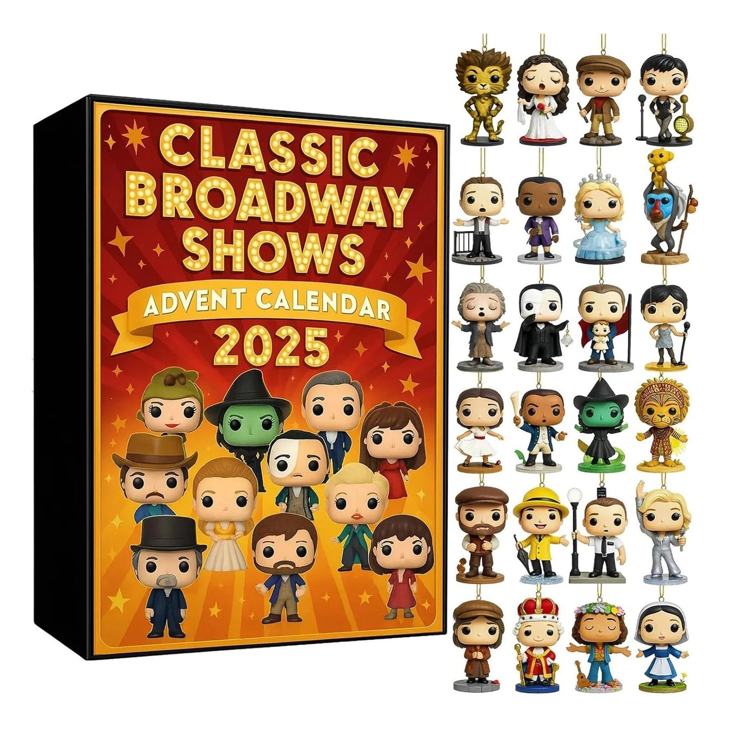 Classic Broadway Shows Advent Calendar 2025