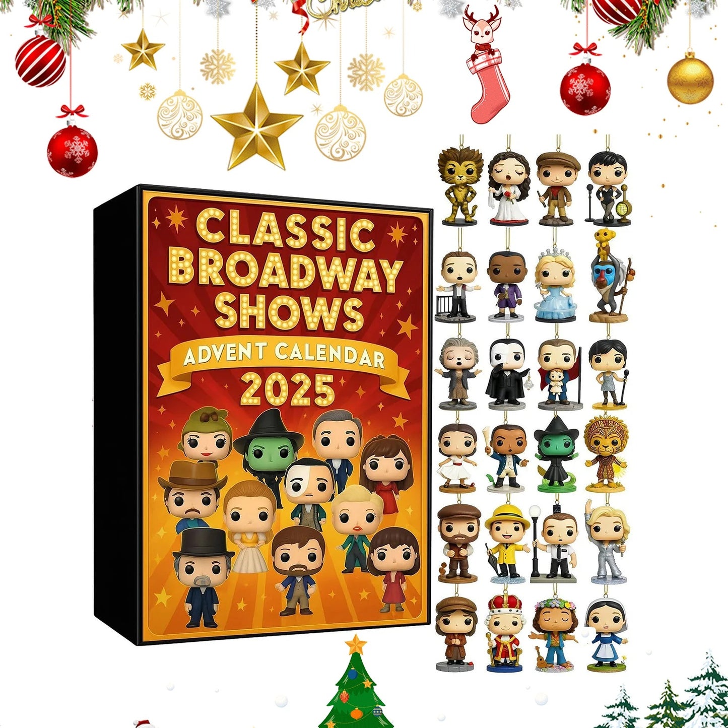Classic Broadway Shows Advent Calendar 2025