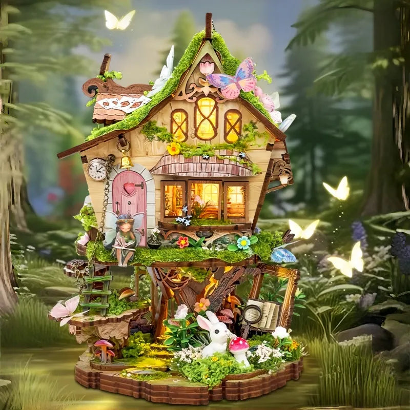 Rowan’s Treehouse – DIY Miniature House Kit