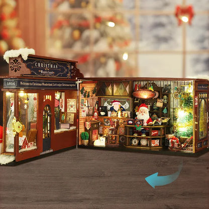 Christmas Wonderland Miniature House