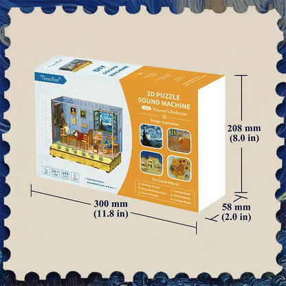 Vincent’s Bedroom – DIY Book Nook Kit